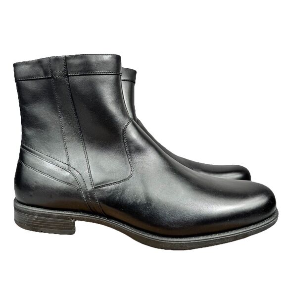 Florsheim Midtown Plain Toe Boots Men\'s Size 14 EEE Leather Side Zip main image 8